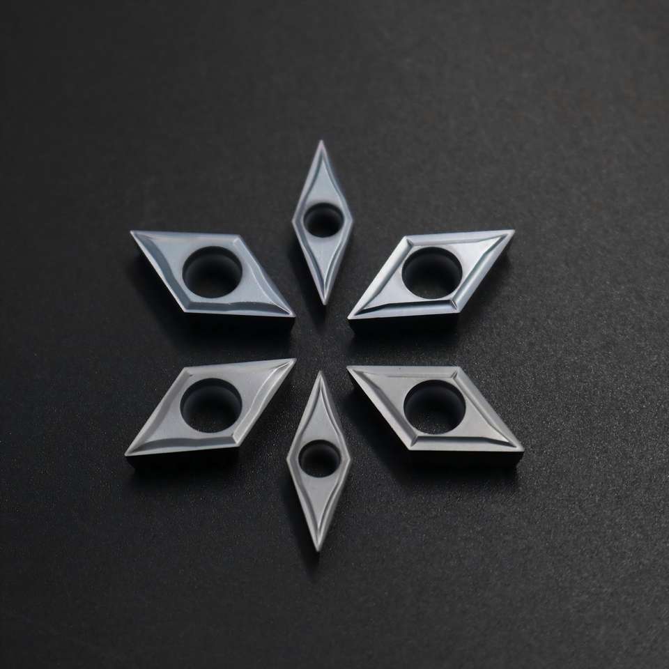 Precision Ground CNC Turning Insert Carbide for Steel Lathe Tool Wear Resistance High Hardness Positive Rake Metal DCGT CCGT OEM