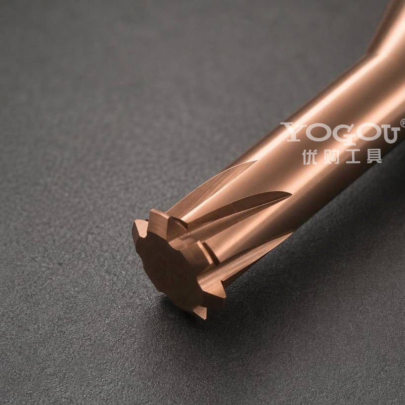 Thread Mill Single Tooth Ultra Hard for Hardened Steel Solid Carbide TiAlN Coated CNC Threading Cutter