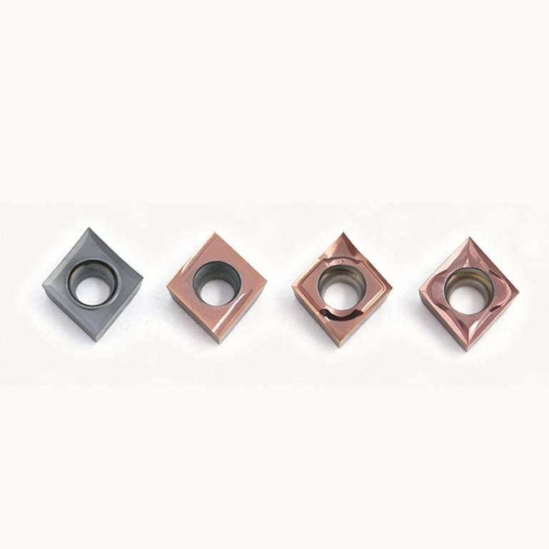 CNC Lathe Boring Insert Stainless Steel External/internal Hole Cutting Insert CCGT09T304 Ceramic Diamond-shaped Turning Insert