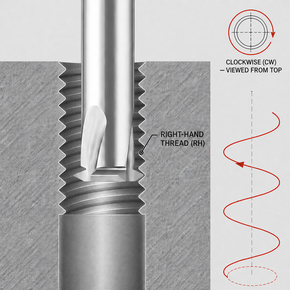 Solid Carbide Single Tooth Thread Milling Cutter for Aluminum Uncoated Polished Flute CNC Thread Mill