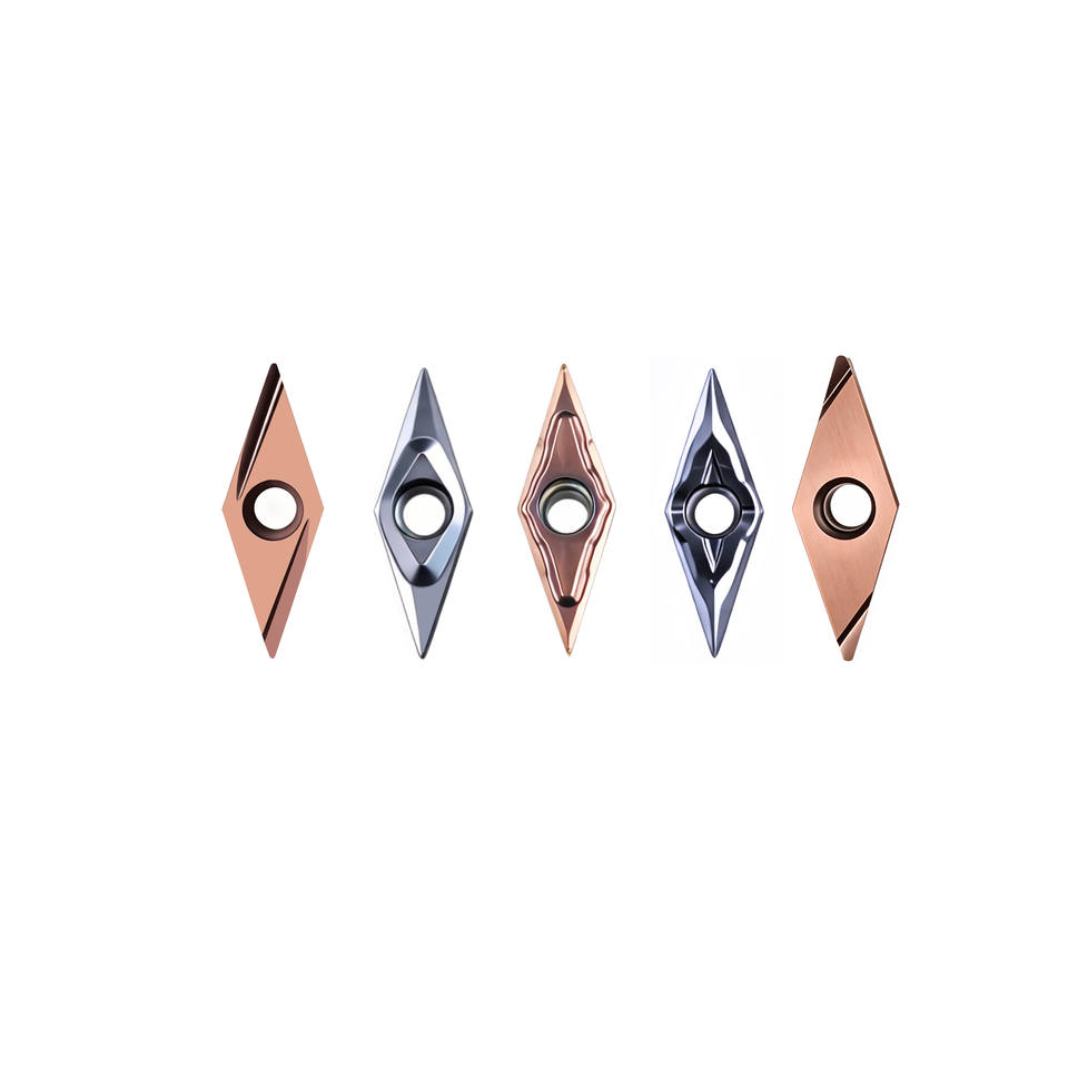 Precision Ground CNC Turning Insert Carbide for Steel Lathe Tool Wear Resistance High Hardness Positive Rake Metal VBGT OEM